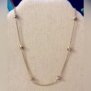 Avon Vintage Gold Knot Necklace